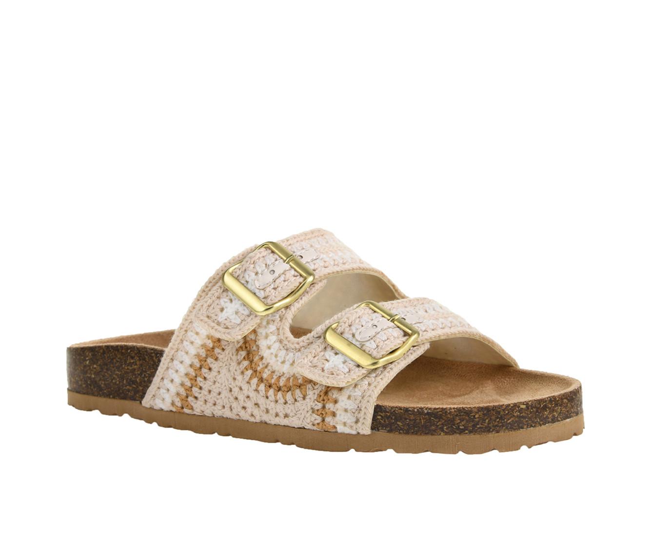 Women's Dirty Laundry Tambour Footbed Sandals