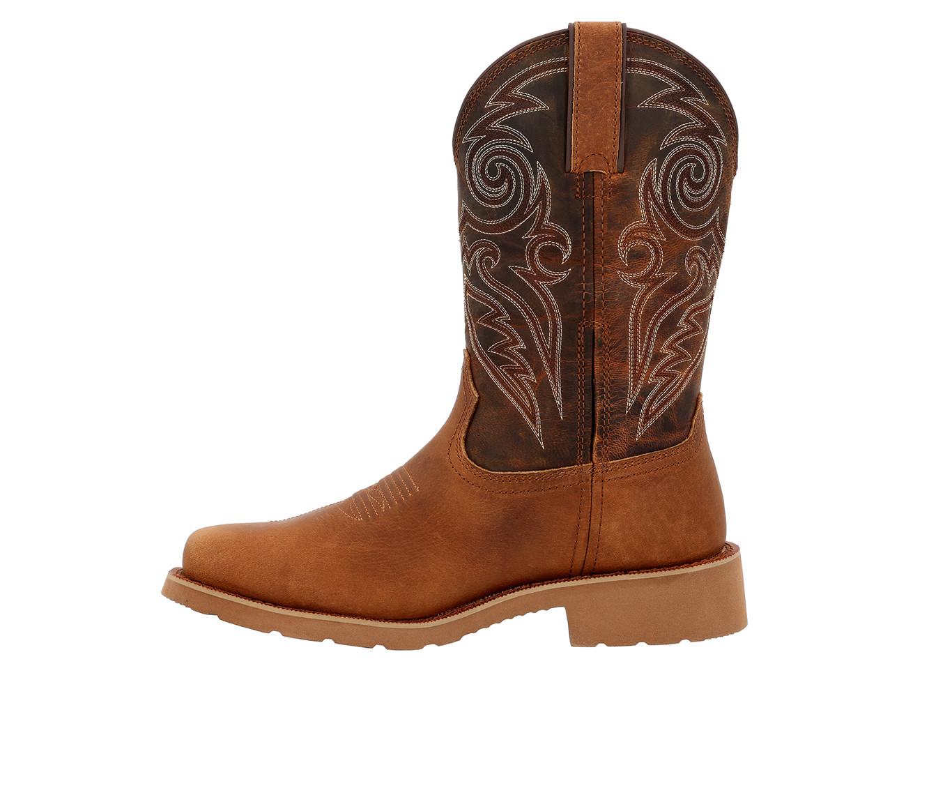 Men's Rocky Monocrepe Western Work Boots