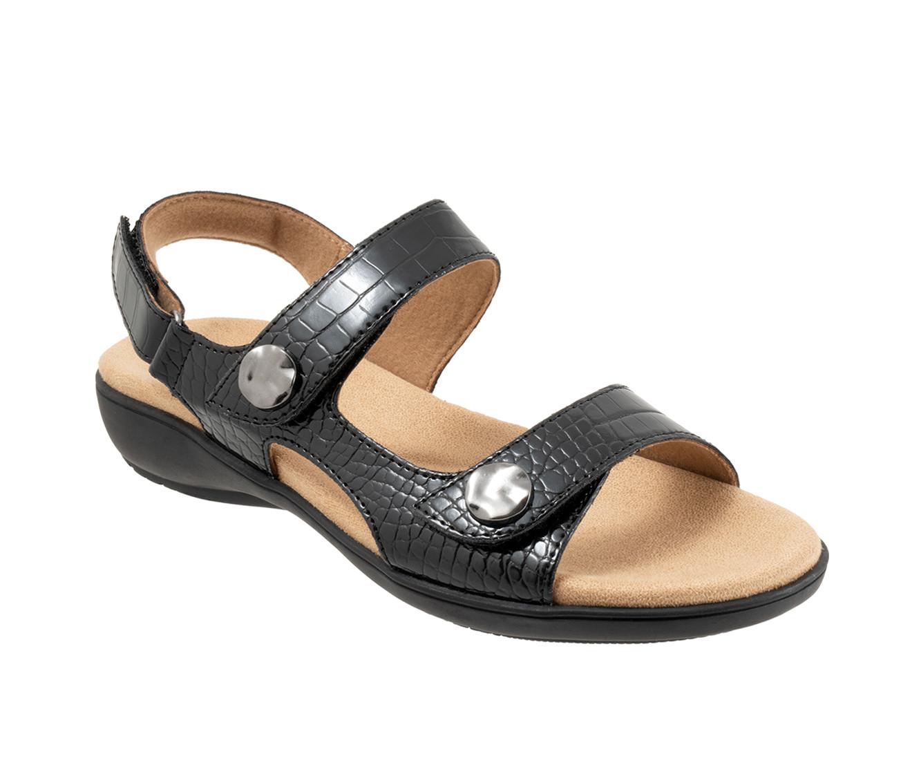Women's Trotters Romi Croco Sandals