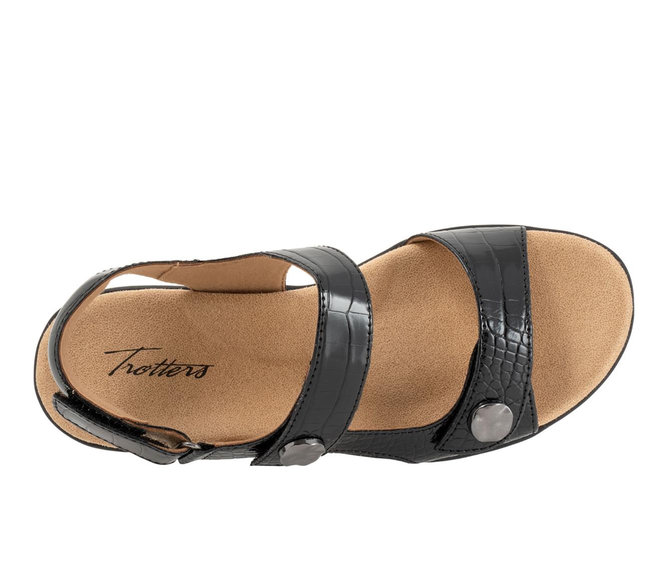 Women's Trotters Romi Croco Sandals