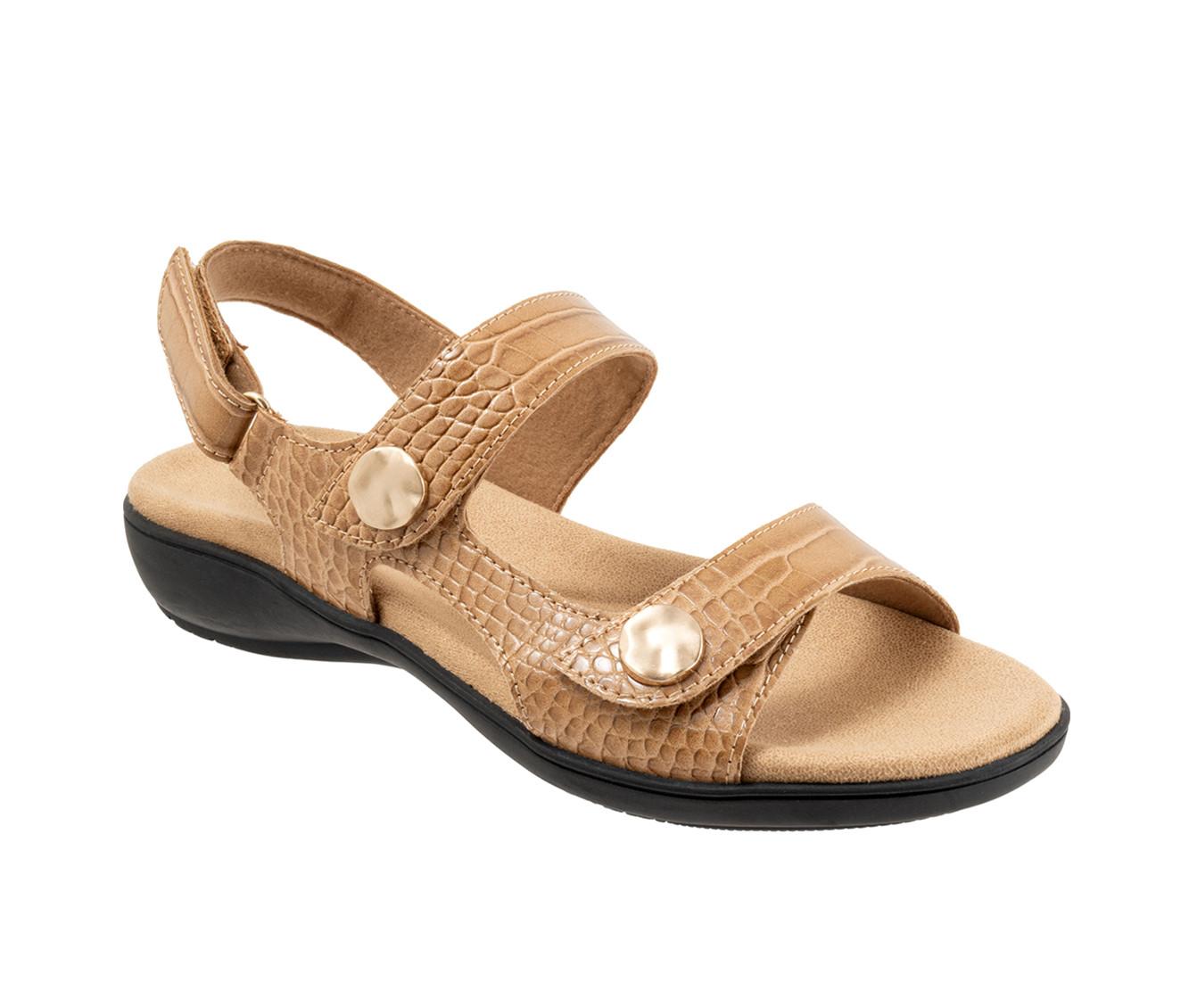Women's Trotters Romi Croco Sandals
