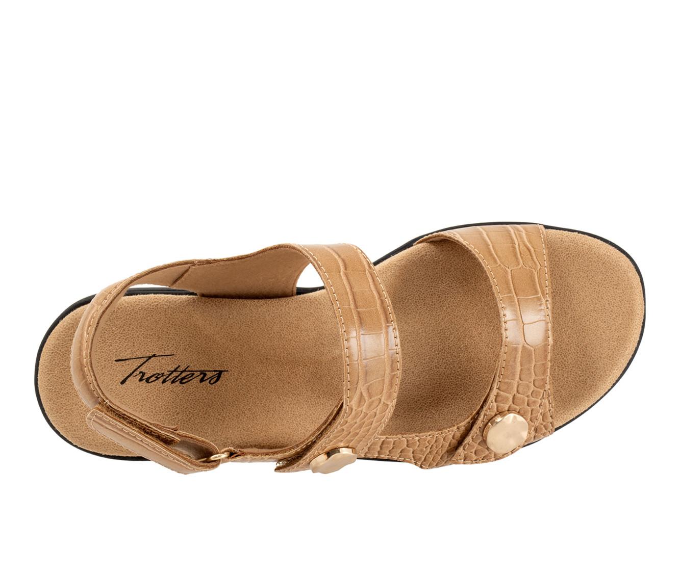 Women's Trotters Romi Croco Sandals