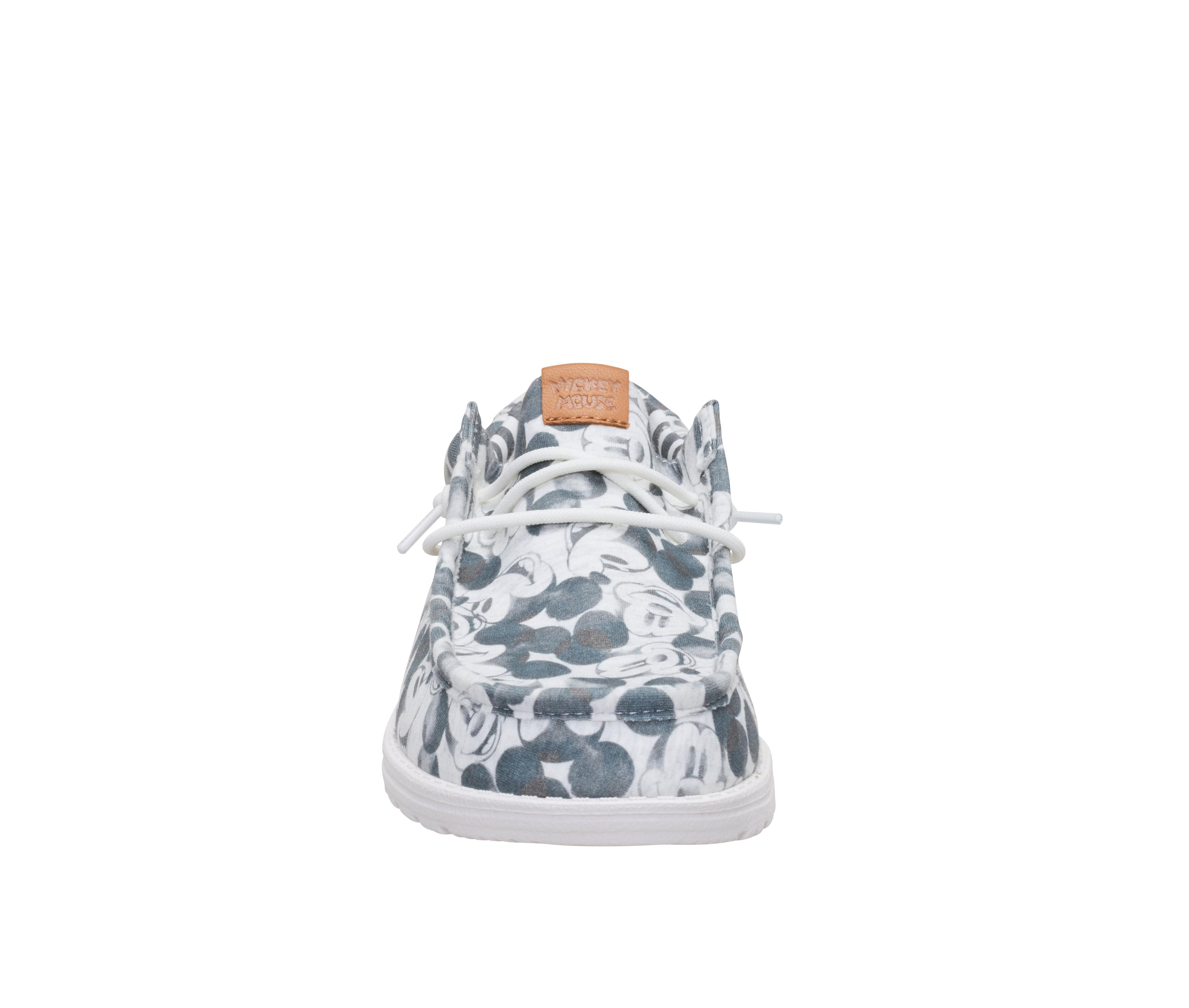 Men's HEYDUDE Wally Mickey Mouse Print Casual Shoes