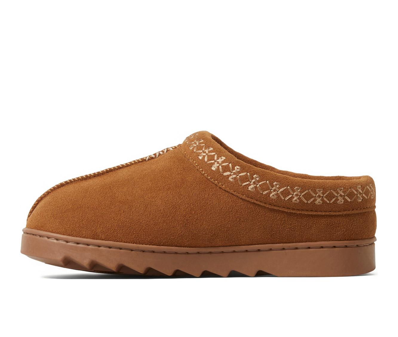 Dearfoams  Doreen Suede Clog Slippers