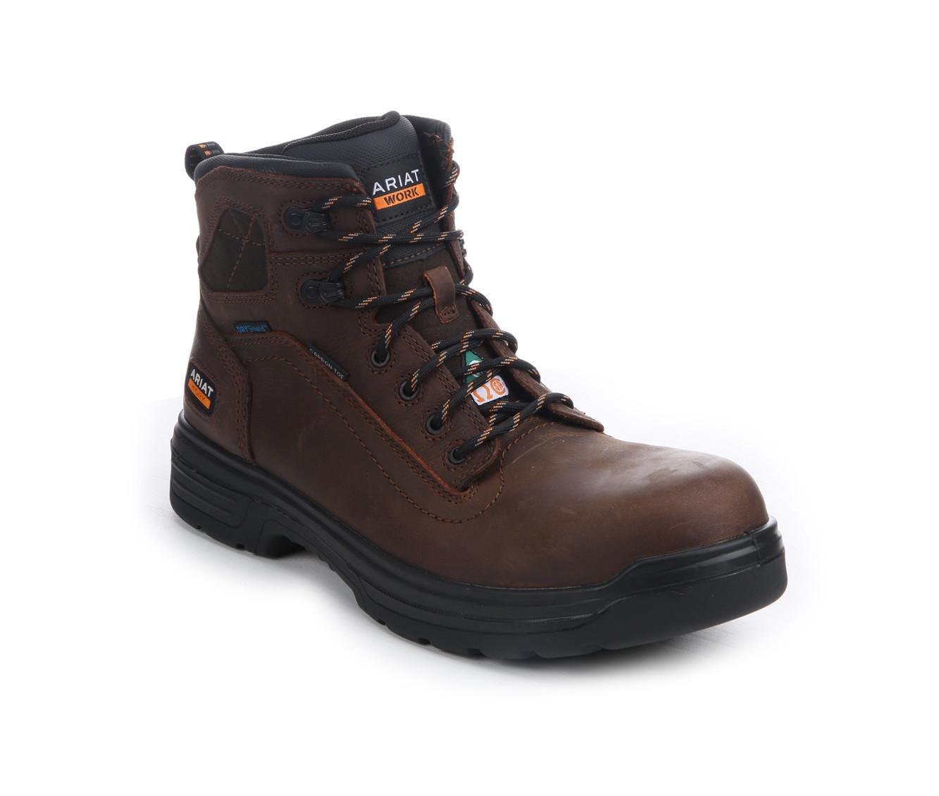 Men's Ariat Turbo 6" Carbon Toe H20 CSA Work Boots