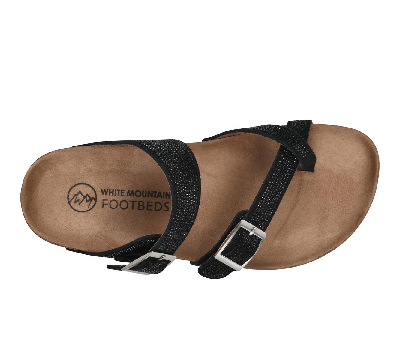 Women's White Mountain Grays Footbed Sandals