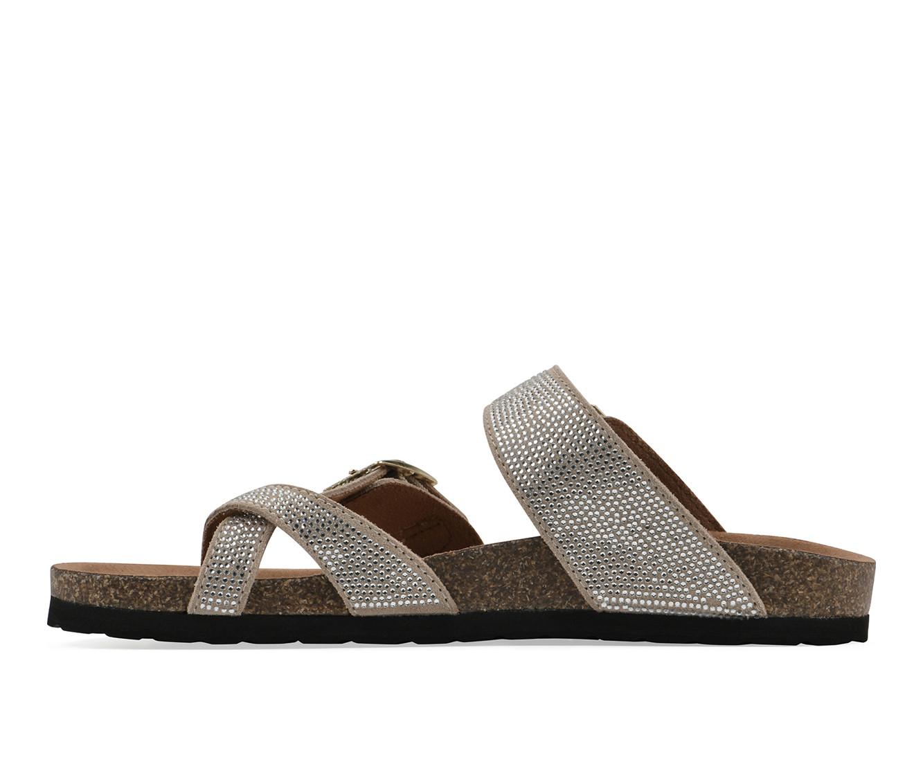 Women's White Mountain Grays Footbed Sandals