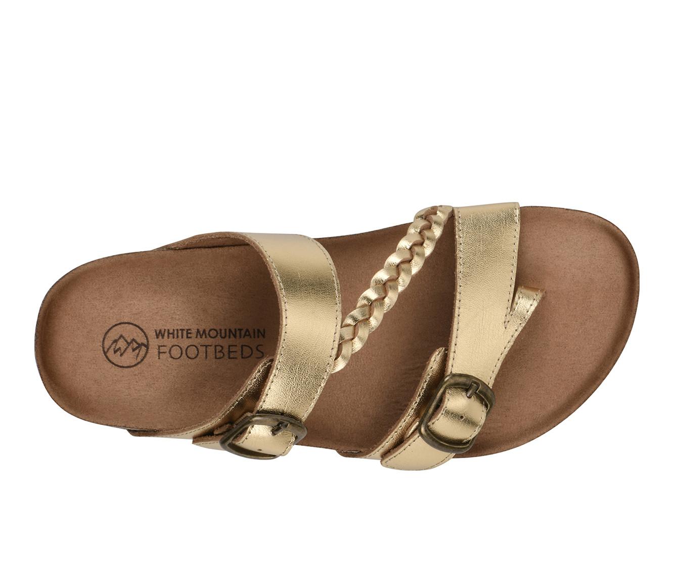 White Mountain Hammy Footbed Sandals