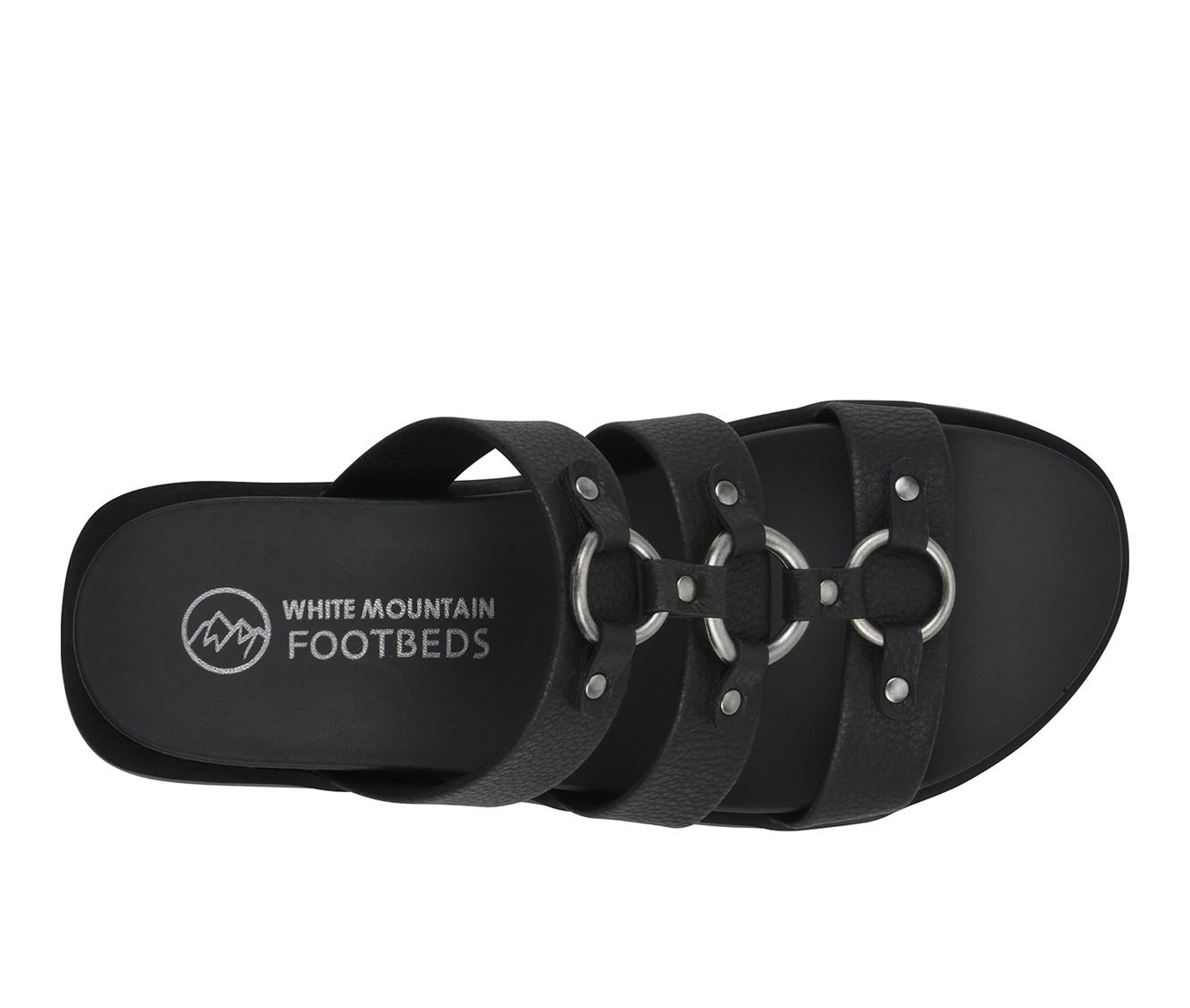 Women's White Mountain Koala Slide Sandals