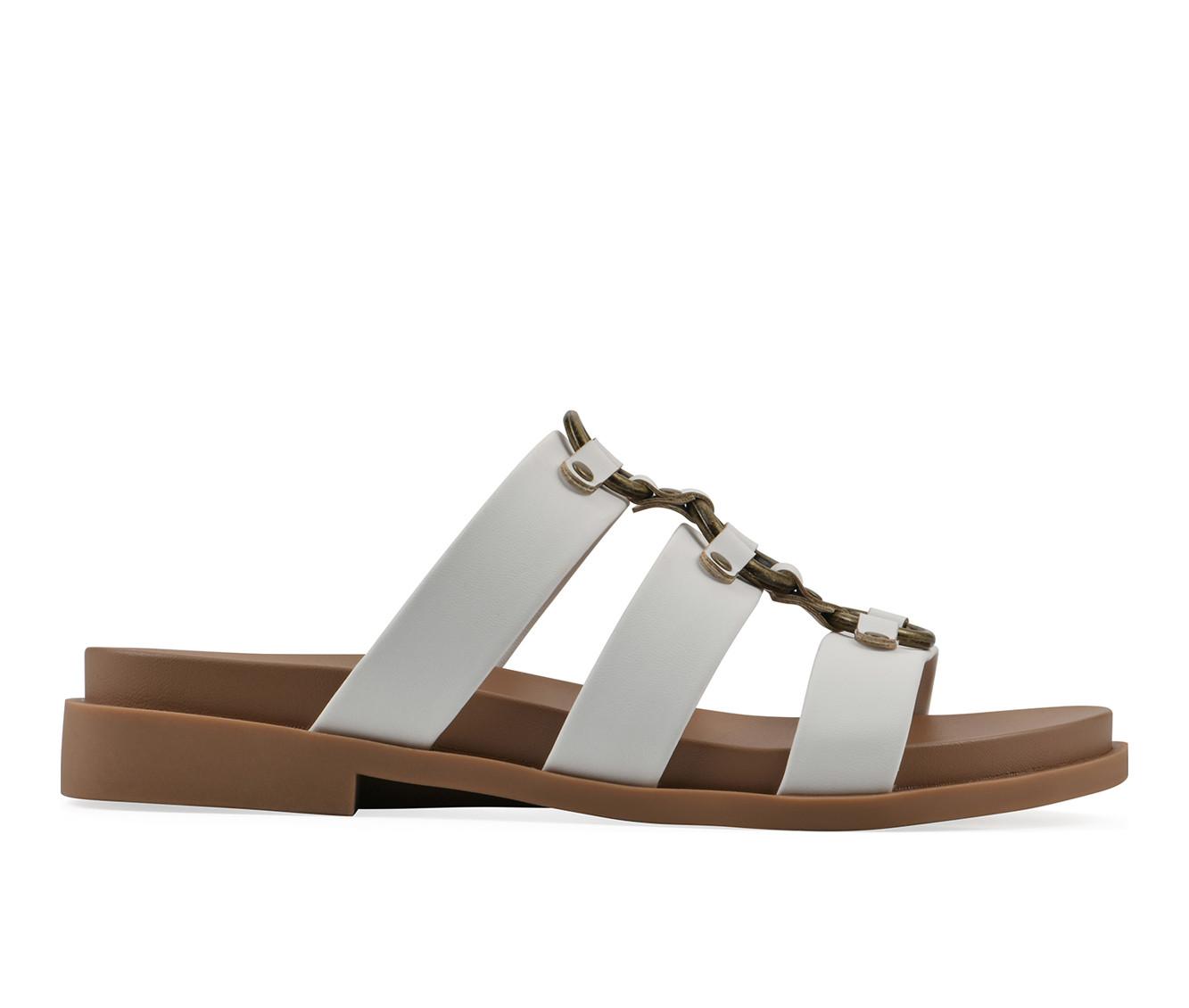Women's White Mountain Koala Slide Sandals