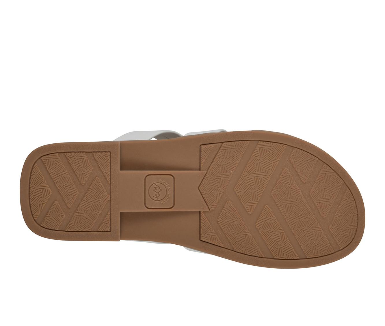 Women's White Mountain Koala Slide Sandals