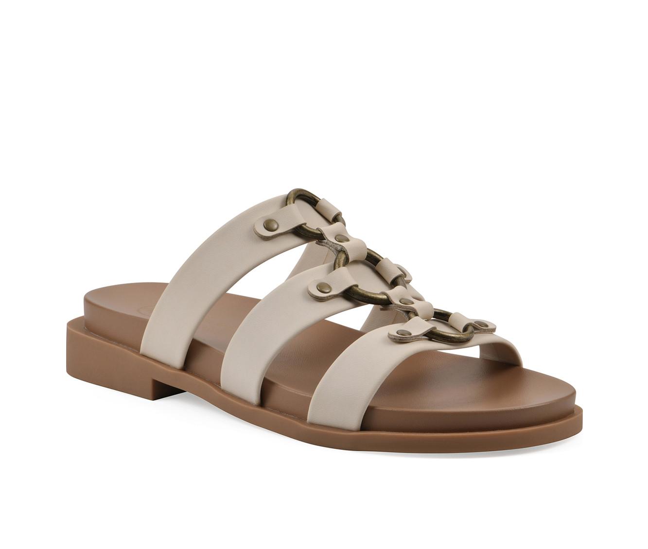 Women's White Mountain Koala Slide Sandals