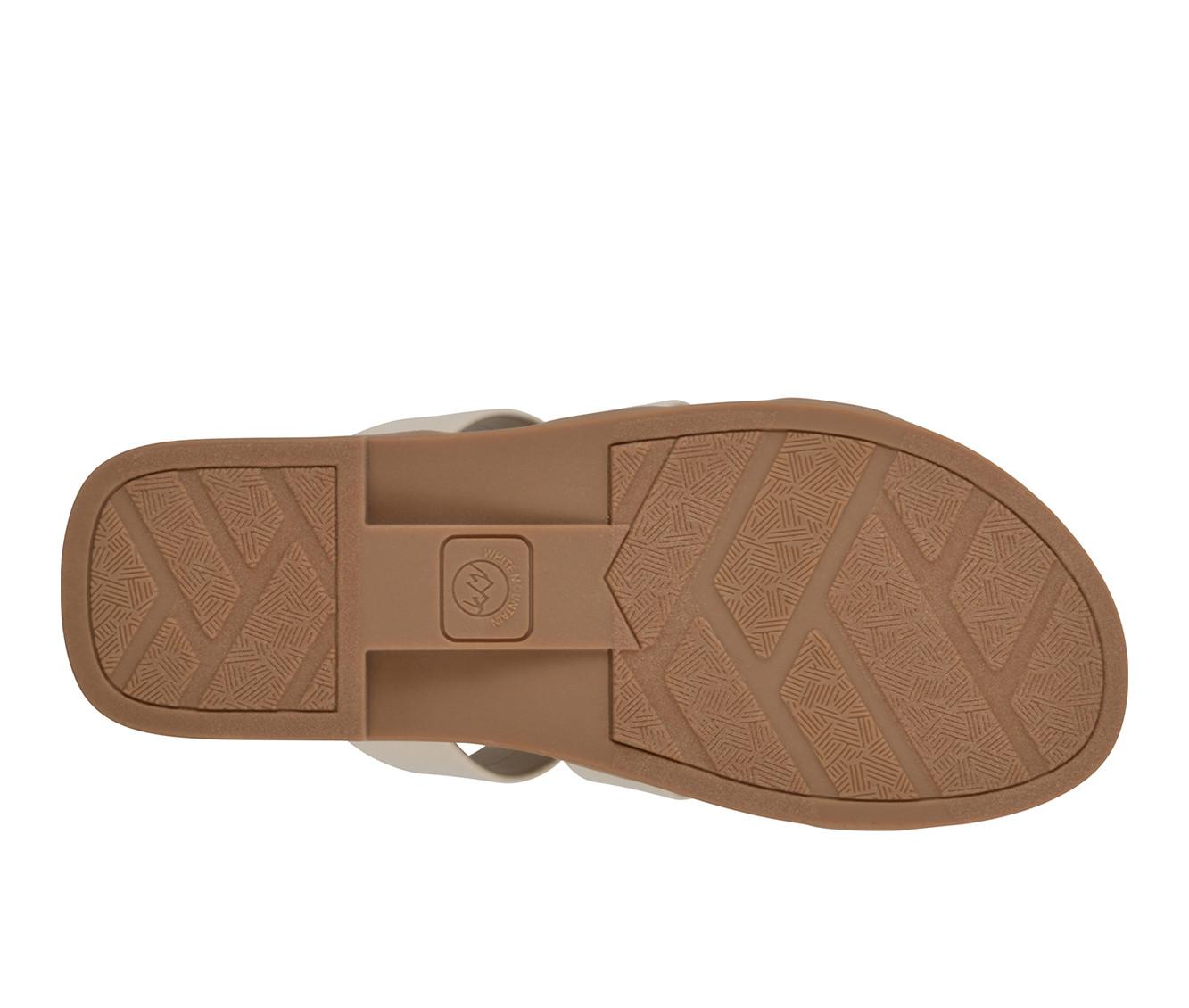 Women's White Mountain Koala Slide Sandals