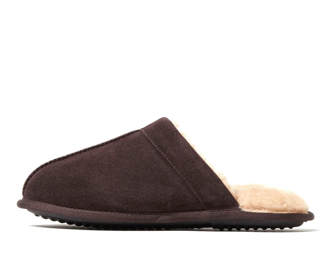 Dearfoams Kirk Suede Scuff Slippers - thumbnail 3