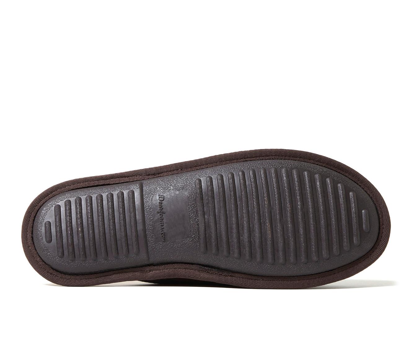 Dearfoams Kirk Suede Scuff Slippers - thumbnail 5