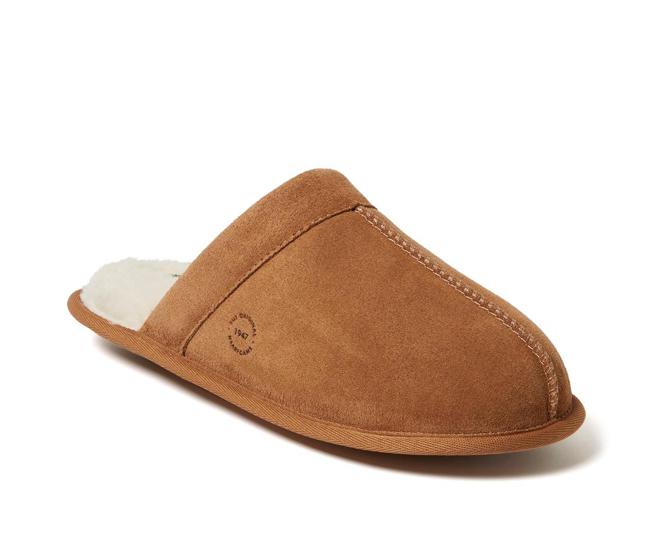 Dearfoams Kirk Suede Scuff Slippers - thumbnail 8