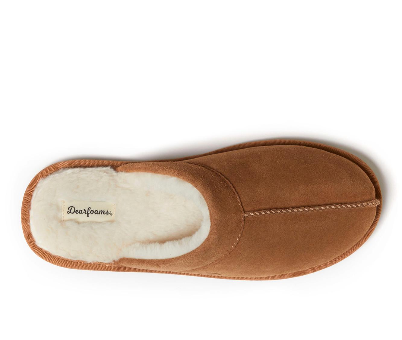 Dearfoams Kirk Suede Scuff Slippers - thumbnail 10