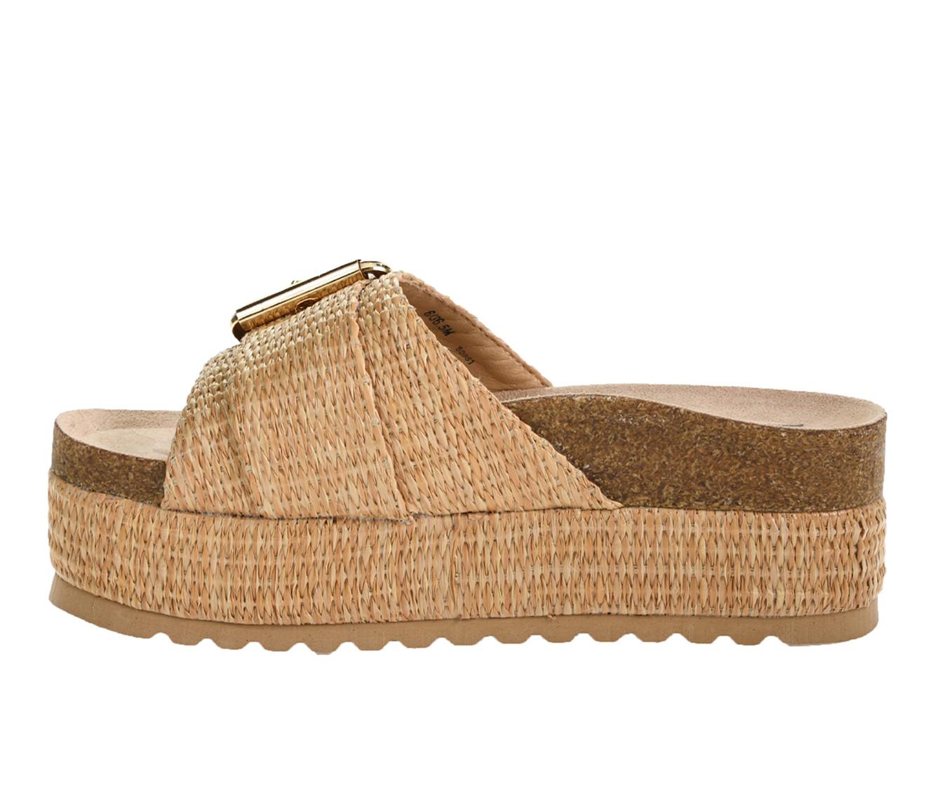 Women's Dirty Laundry Palm Footbed Sandals