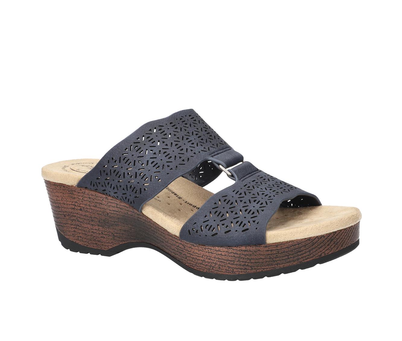 Women's Easy Works by Easy Street Rin Wedge Sandals