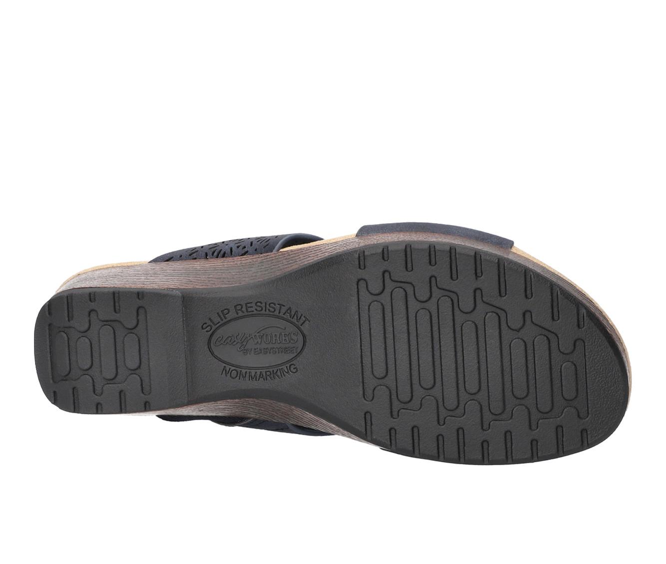 Women's Easy Works by Easy Street Rin Wedge Sandals