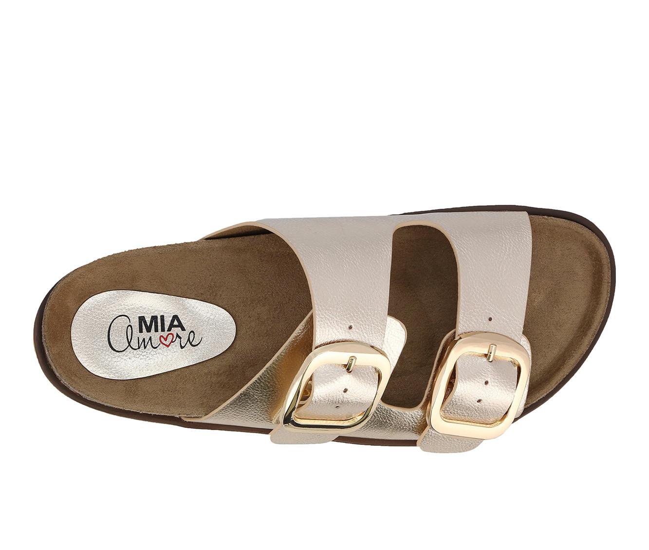 Women's Mia Amore Mylaa Platform Footbed Sandals