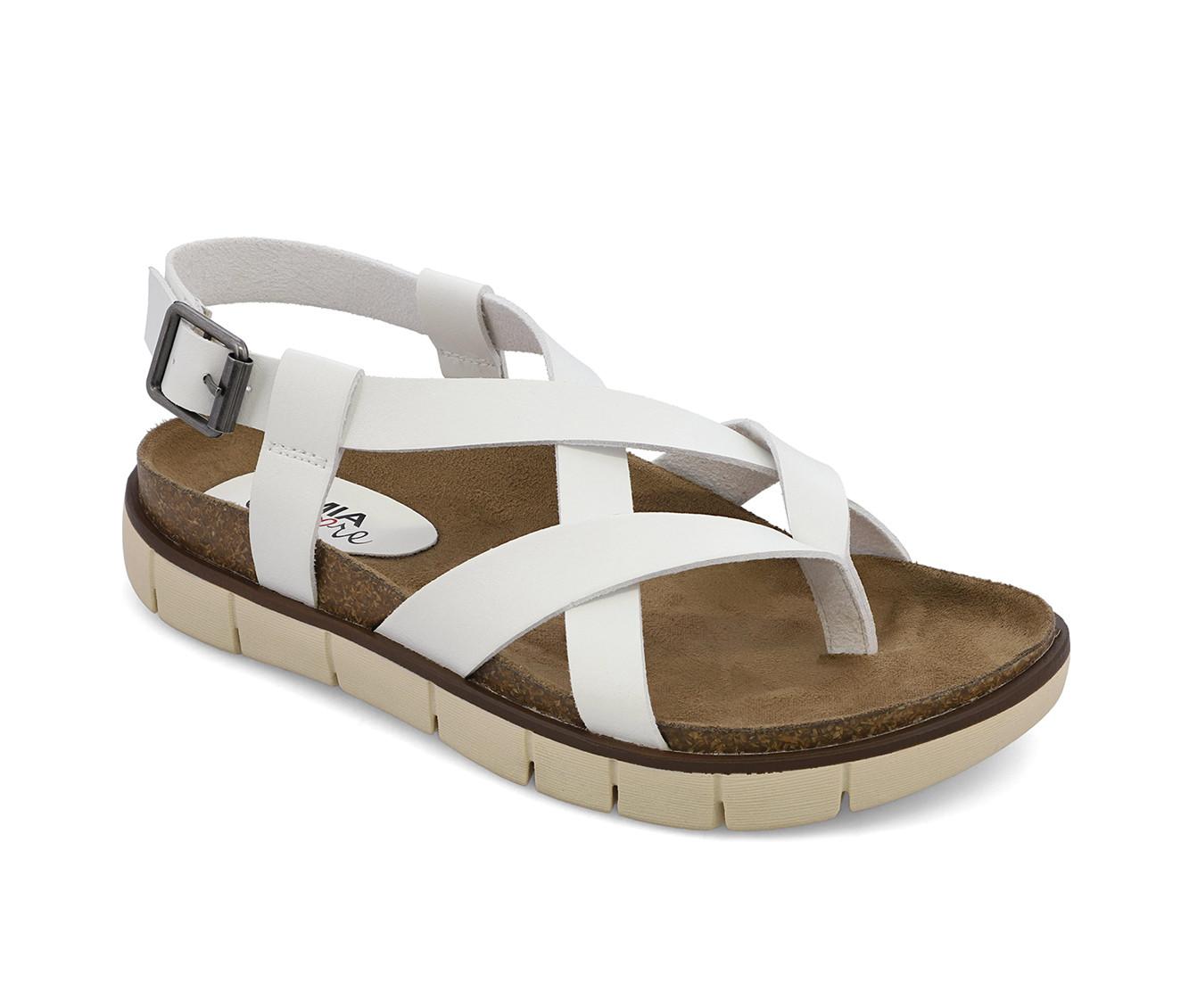 Women's Mia Amore Elain-W Footbed Sandals