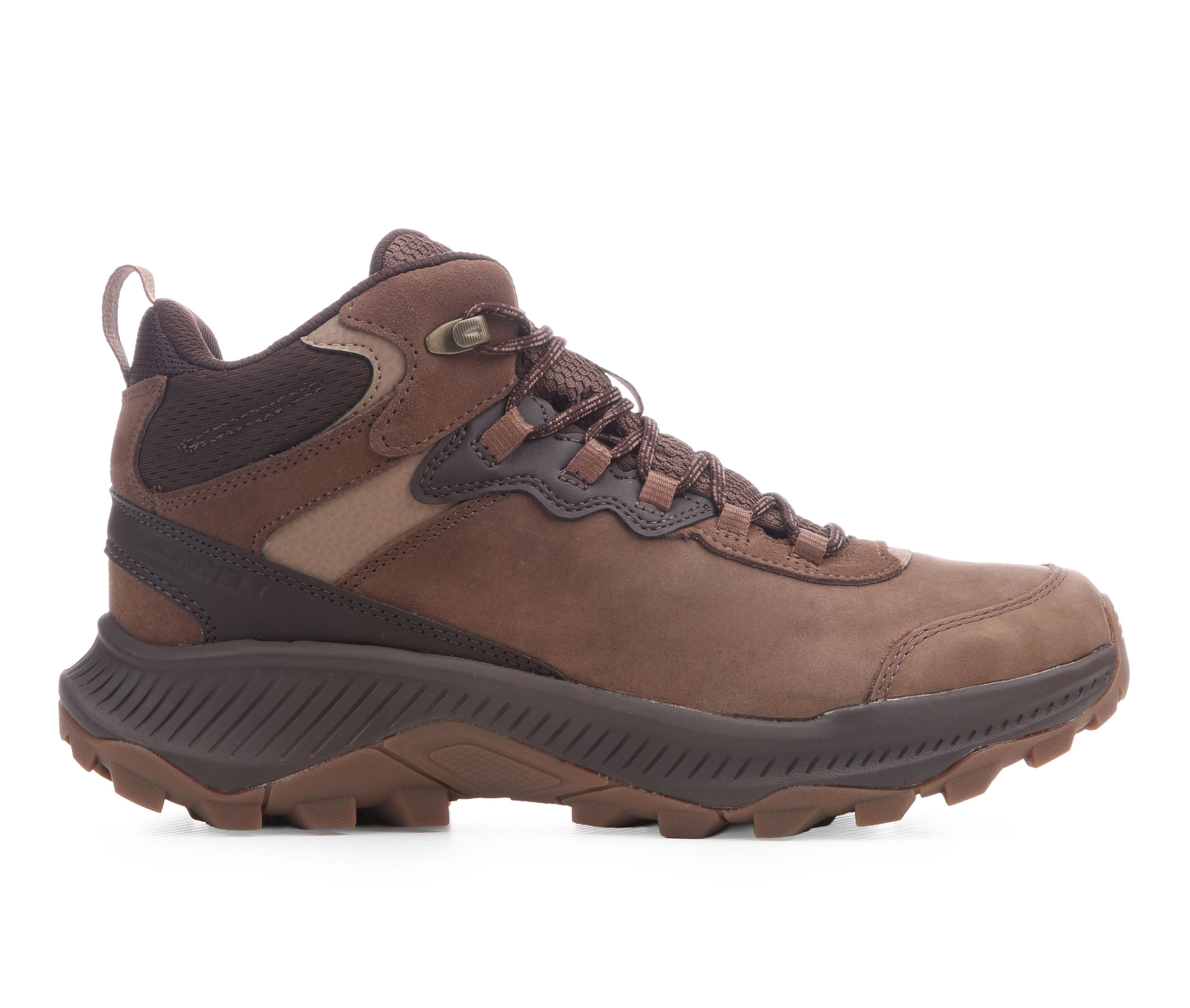 Men's Merrell Speed Strike Leather Mid Waterproof Hiking Boots