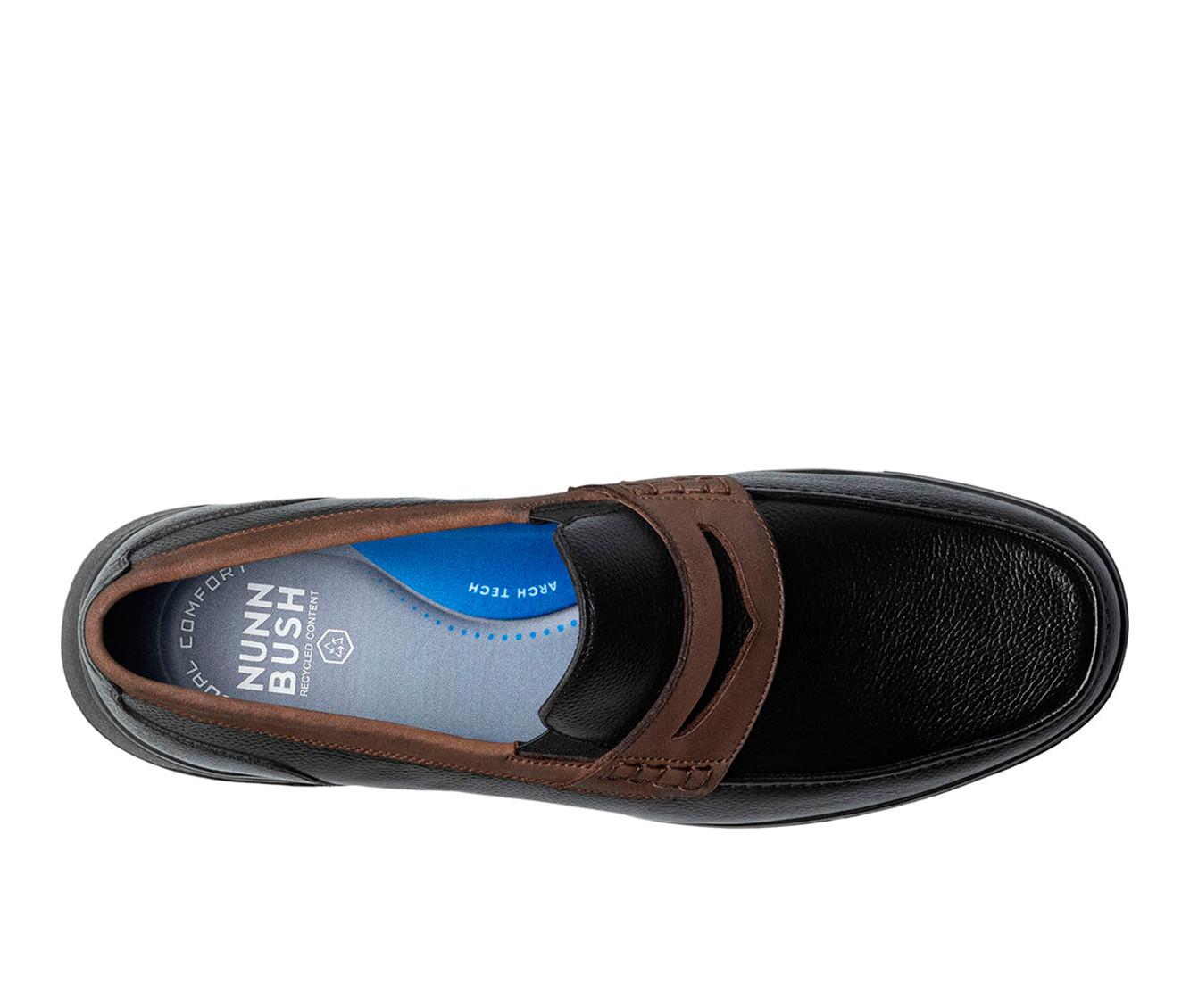 Nunn Bush Luca Moc Toe Penny Loafer Dress Shoes
