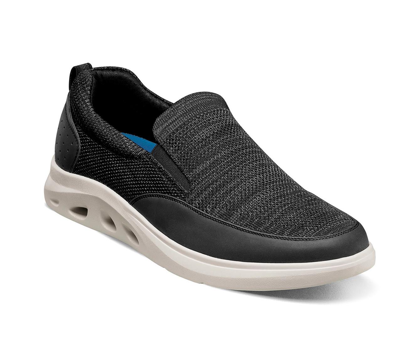 Men's Nunn Bush Ponte Knit Moc Toe Slip On Sneakers