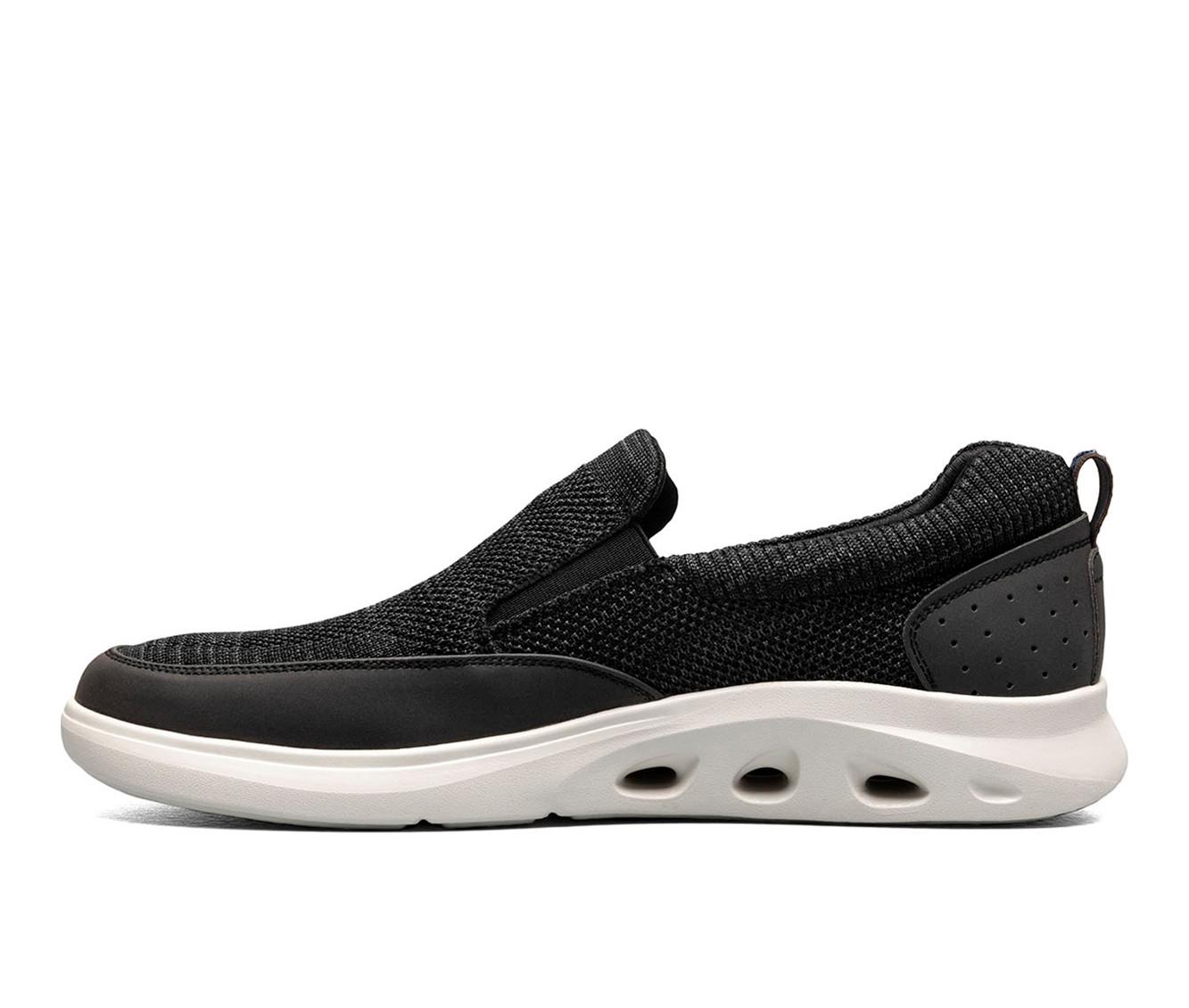 Men's Nunn Bush Ponte Knit Moc Toe Slip On Sneakers