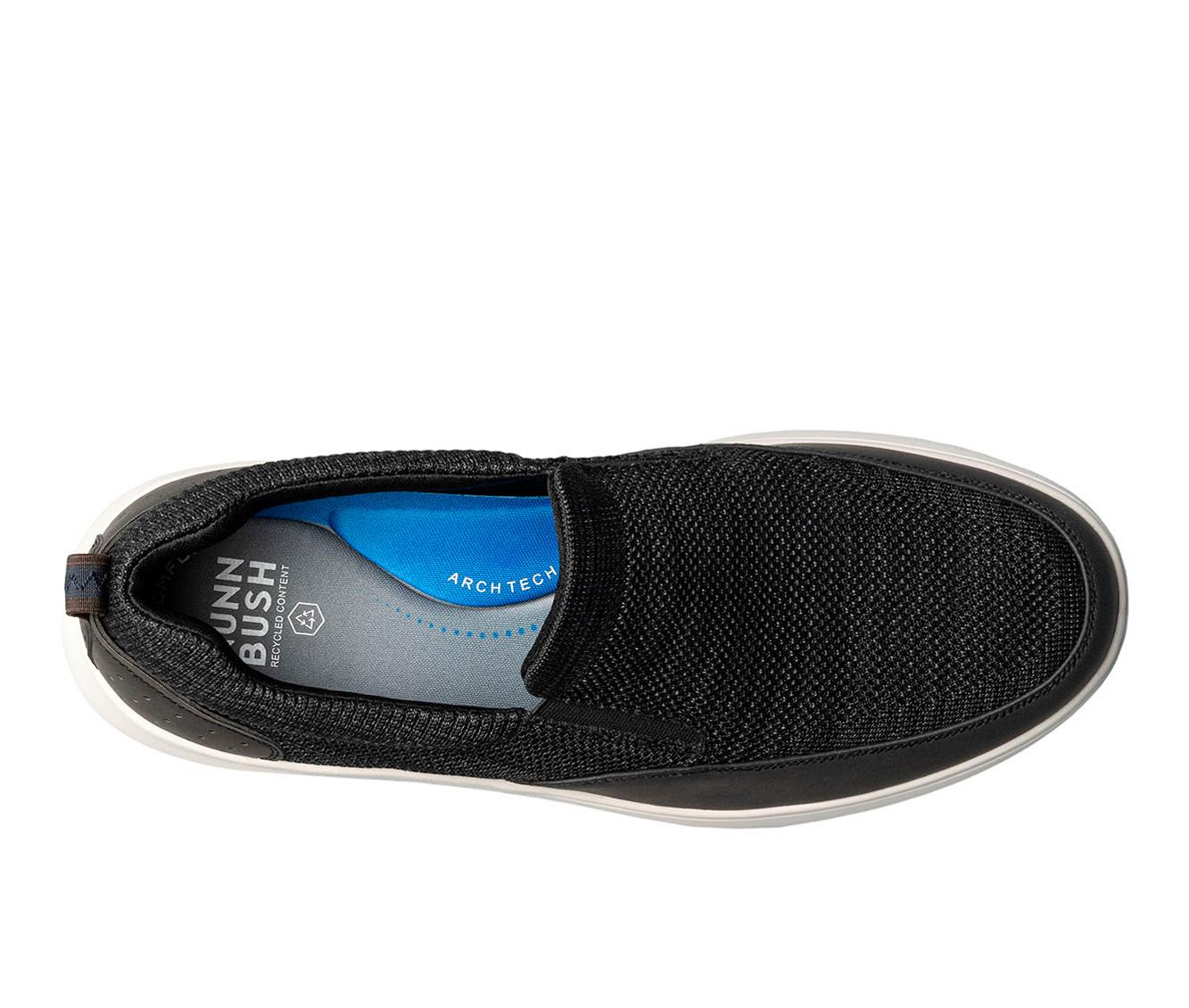 Men's Nunn Bush Ponte Knit Moc Toe Slip On Sneakers