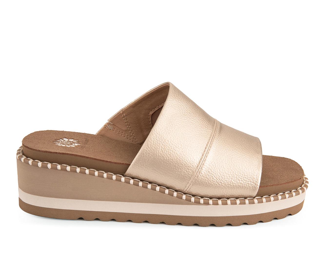 Women's Yellow Box Ayama Wedge Sandals