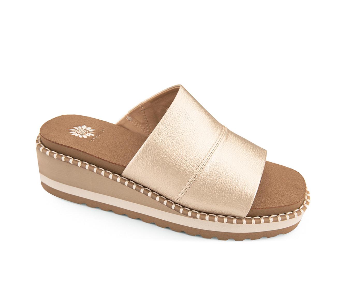 Women's Yellow Box Ayama Wedge Sandals