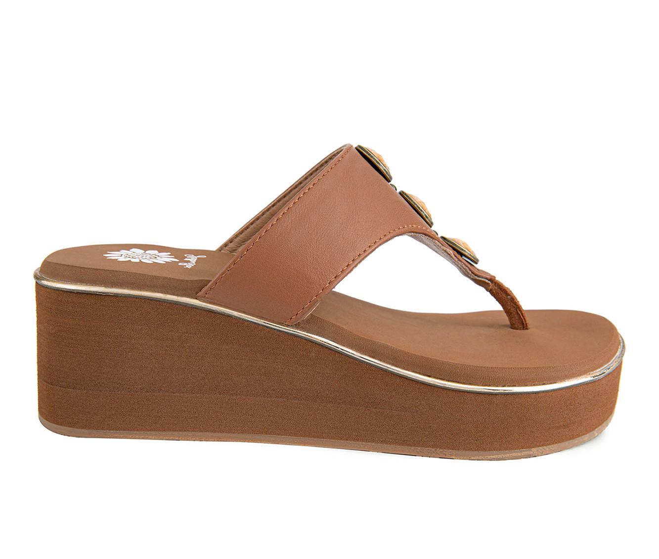 Women's Yellow Box Dazie Flip-Flops
