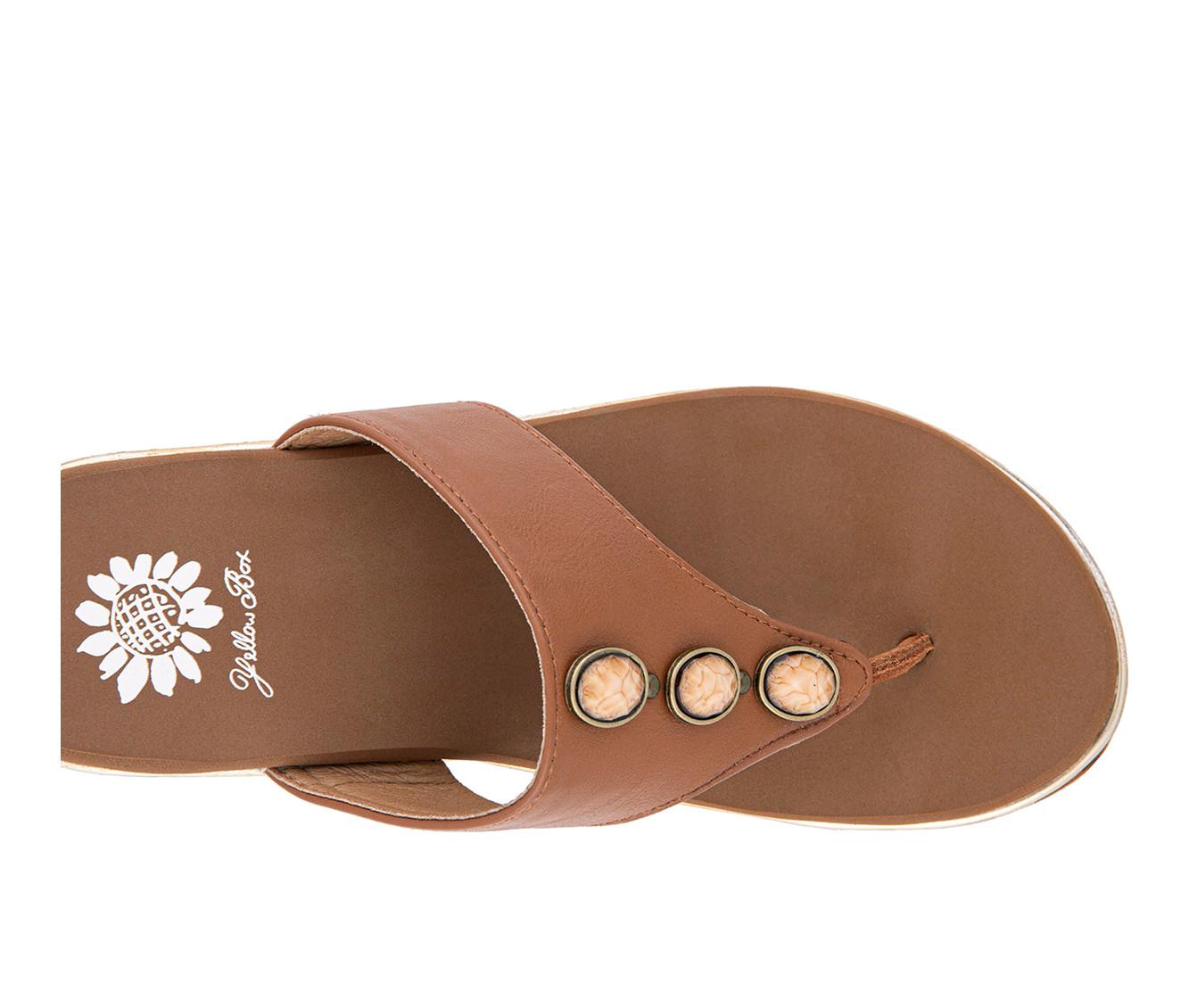 Women's Yellow Box Dazie Flip-Flops