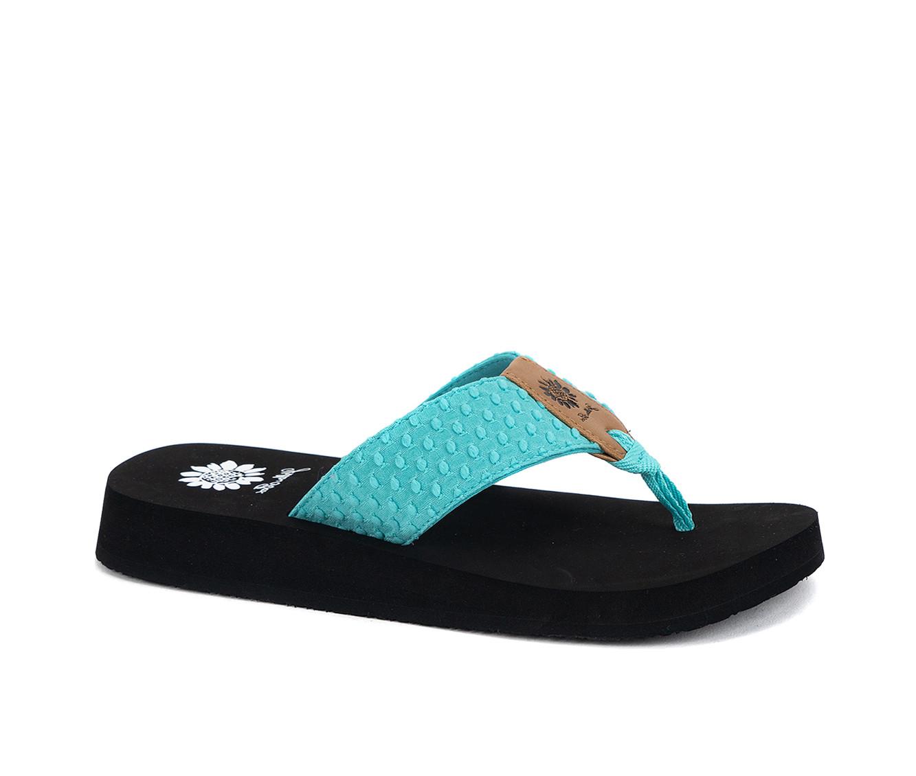 Women's Yellow Box Falava Flip-Flops