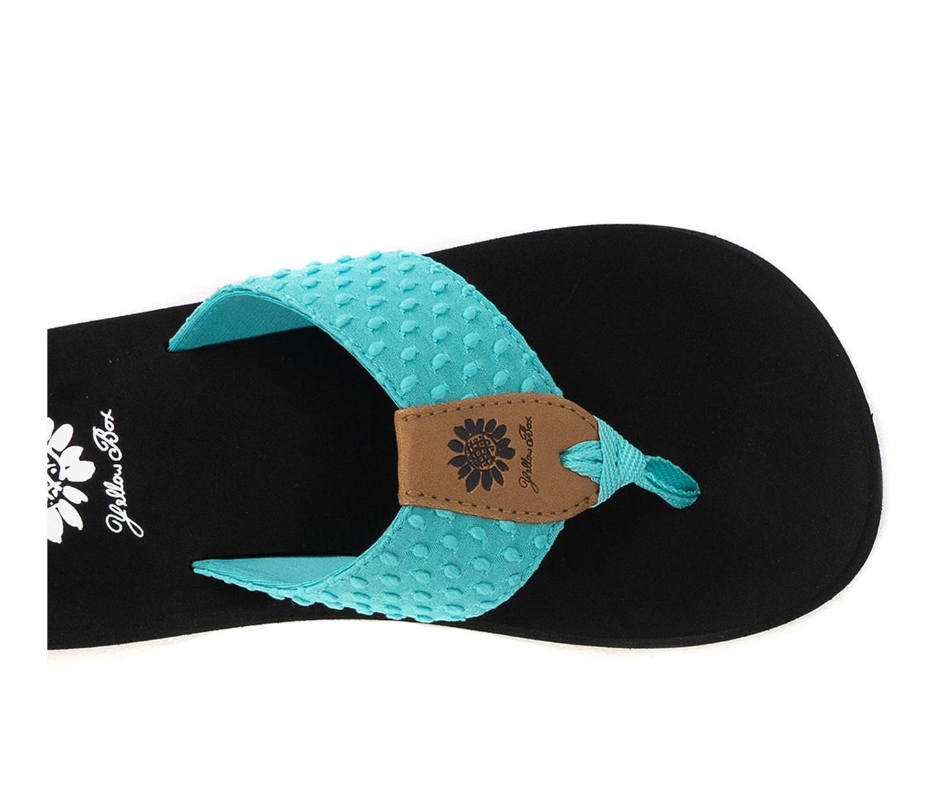 Women's Yellow Box Falava Flip-Flops