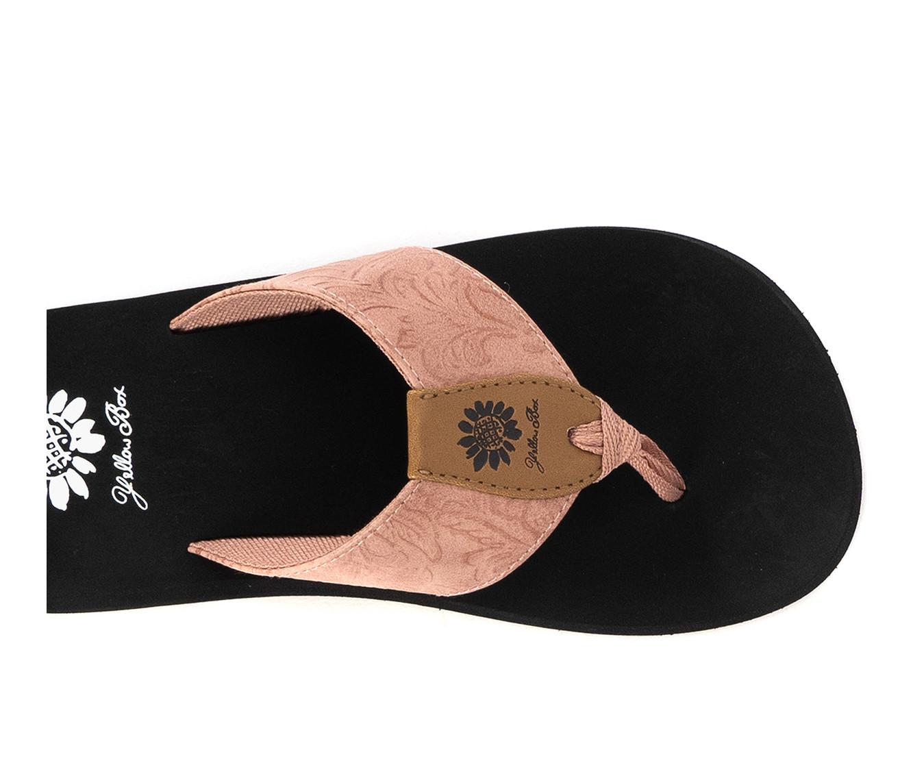 Women's Yellow Box Farza Flip-Flops