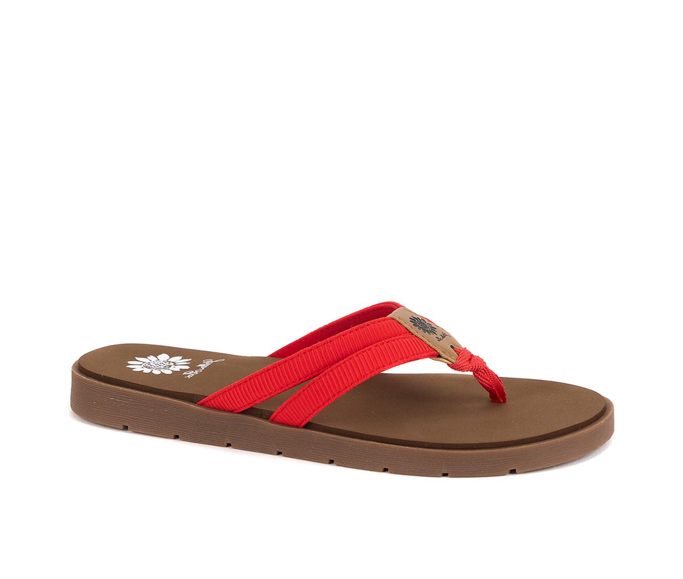 Women's Yellow Box Femmie Flip-Flops