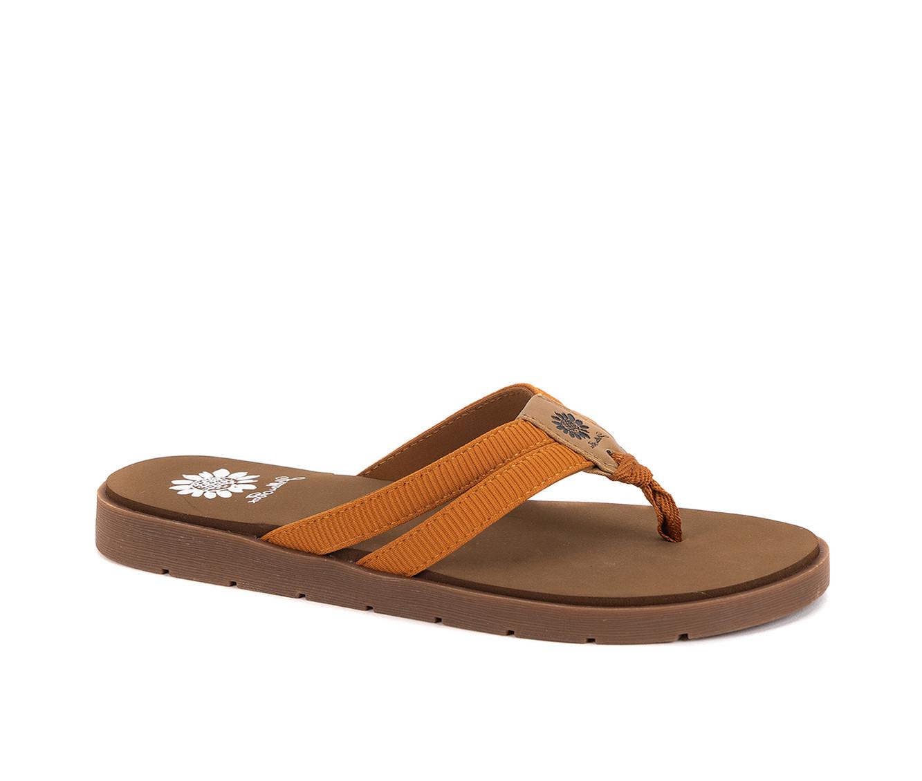 Women's Yellow Box Femmie Flip-Flops