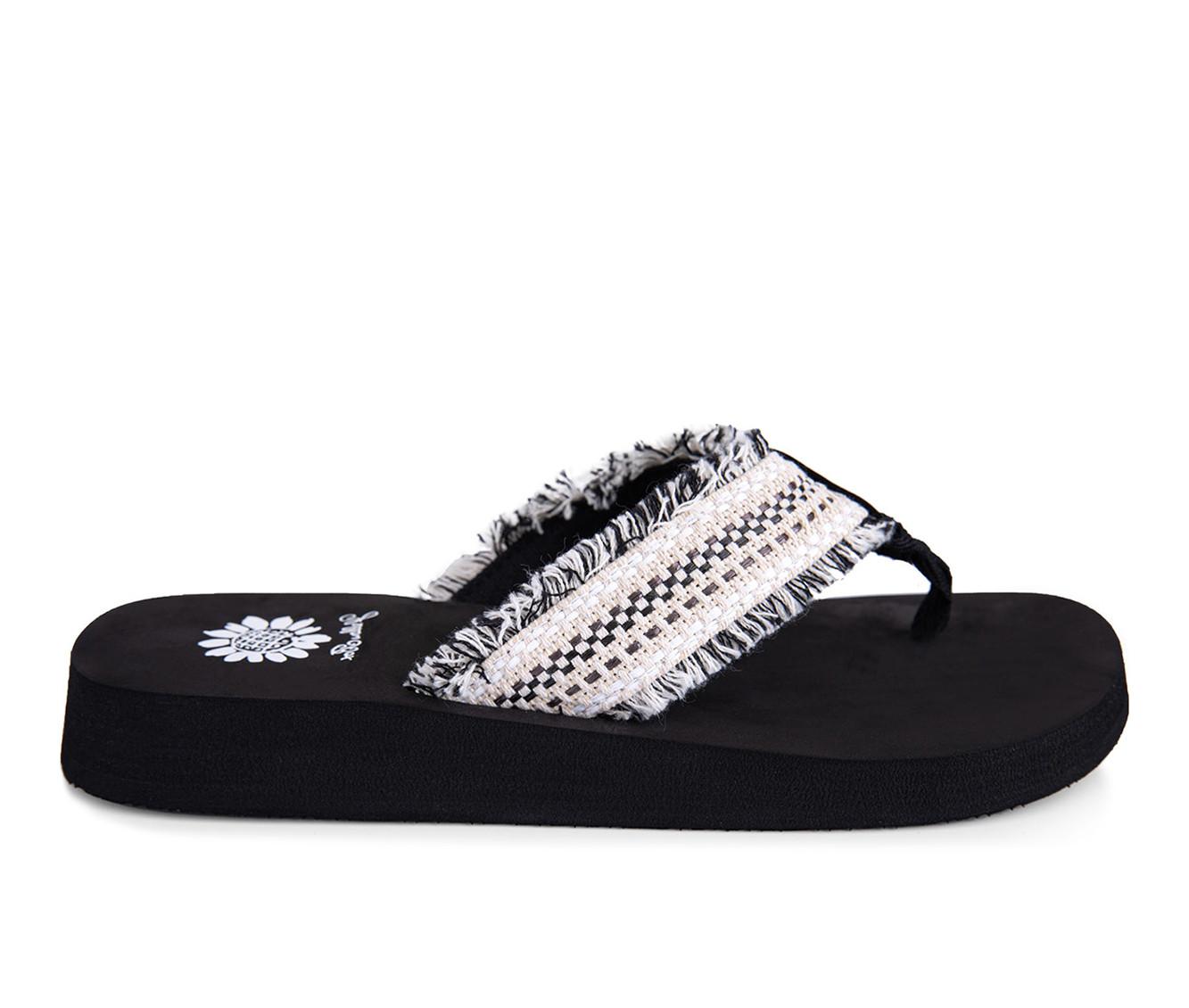 Women's Yellow Box Feriz Flip-Flops