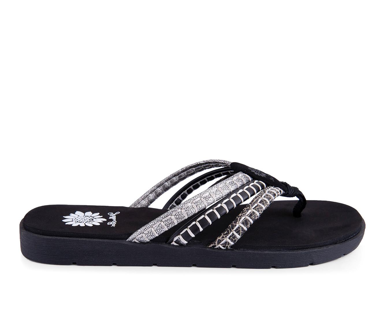 Women's Yellow Box Fitzen Flip-Flops