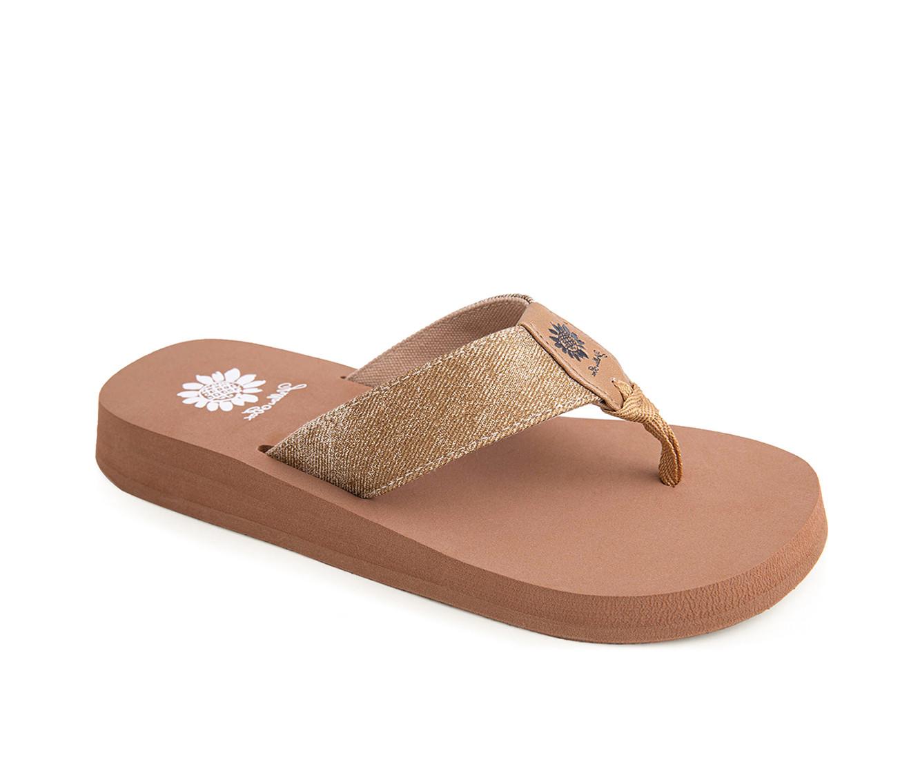 Women's Yellow Box Fremont Flip-Flops