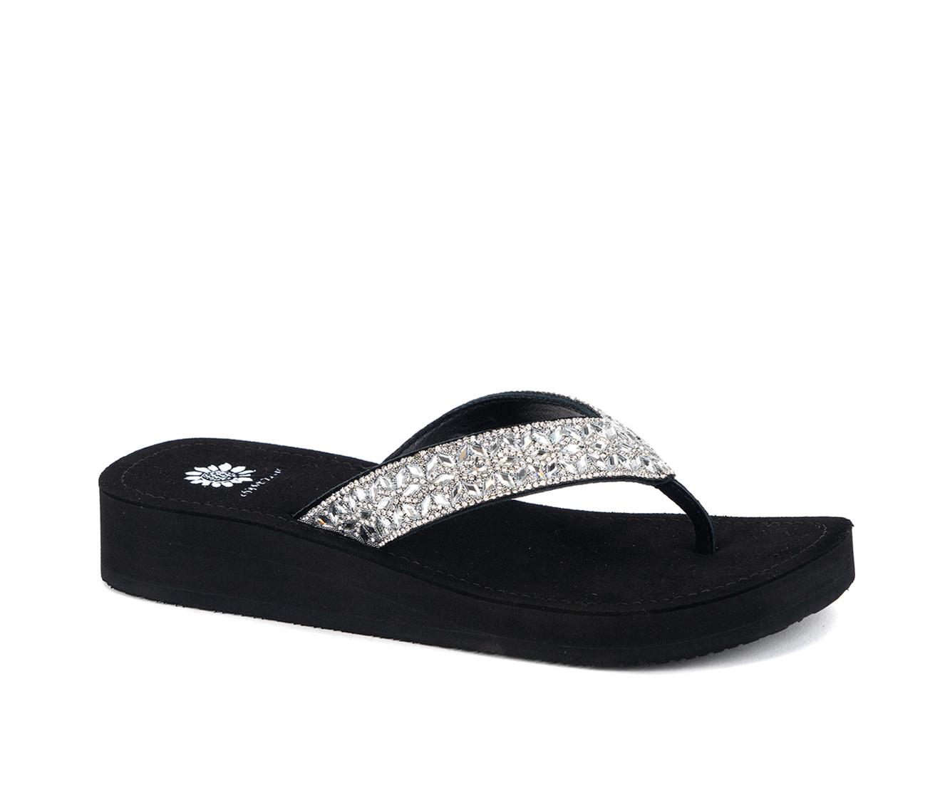 Women's Yellow Box Jordyn Flip-Flops