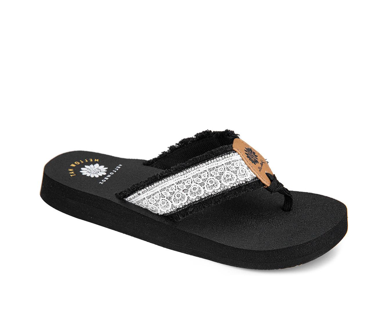 Women's Yellow Box Nara Flip-Flops