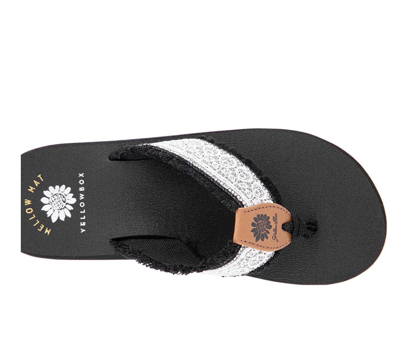 Women's Yellow Box Nara Flip-Flops