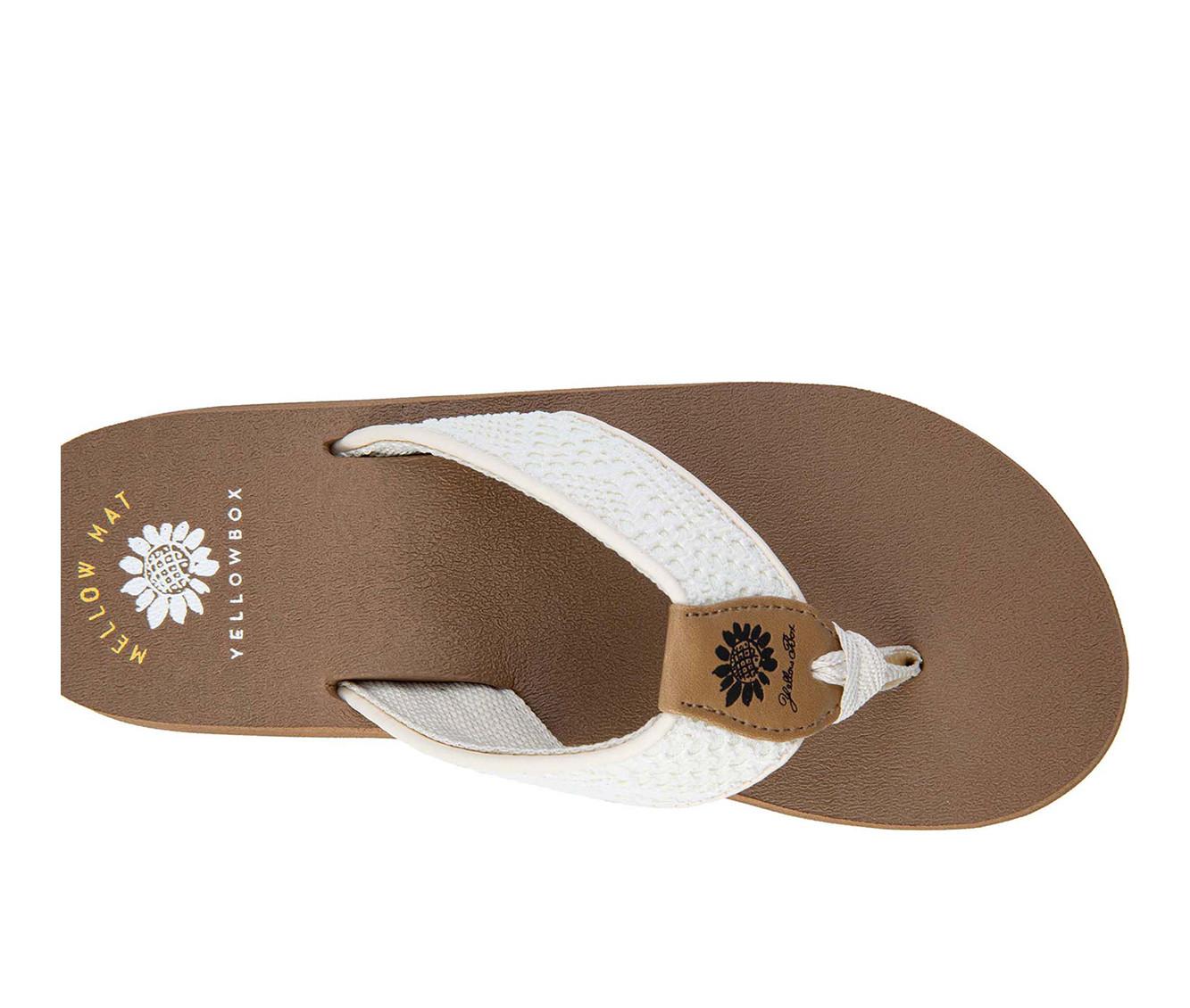 Women's Yellow Box Nelin Flip-Flops