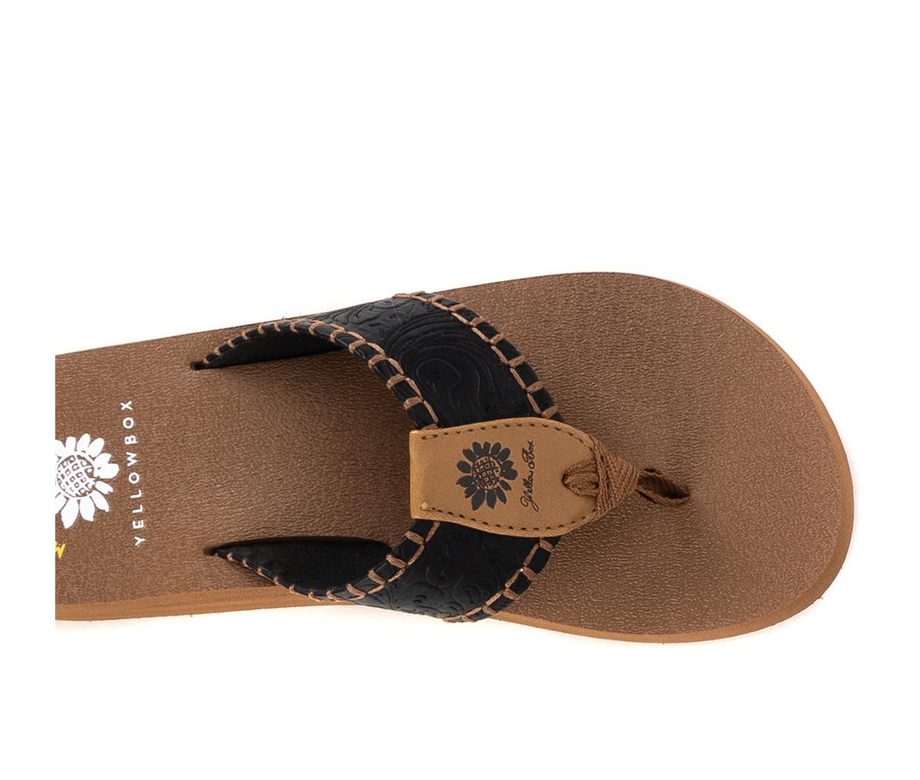 Women's Yellow Box Norrie Flip-Flops