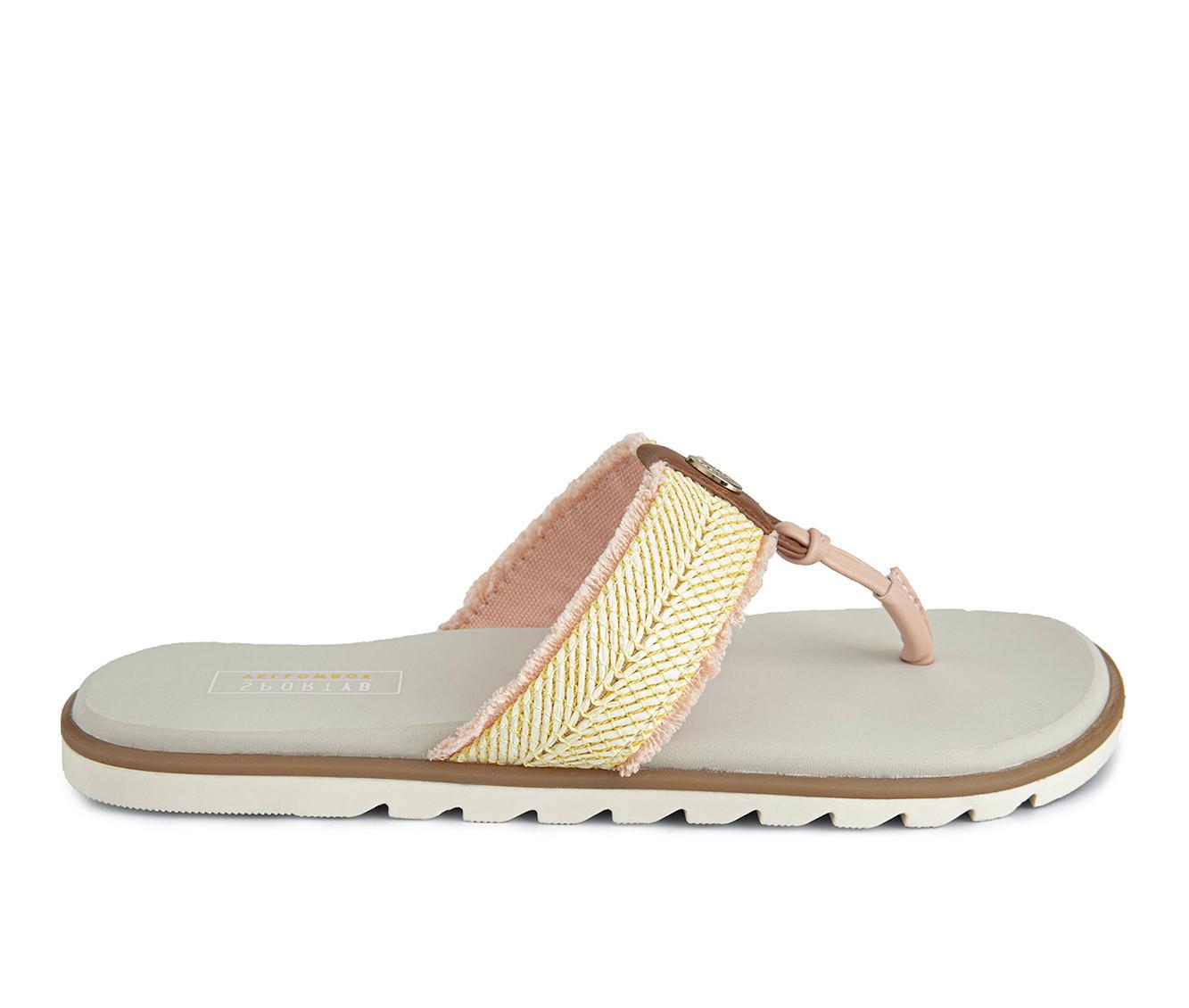Women's Yellow Box Stencil Sandals