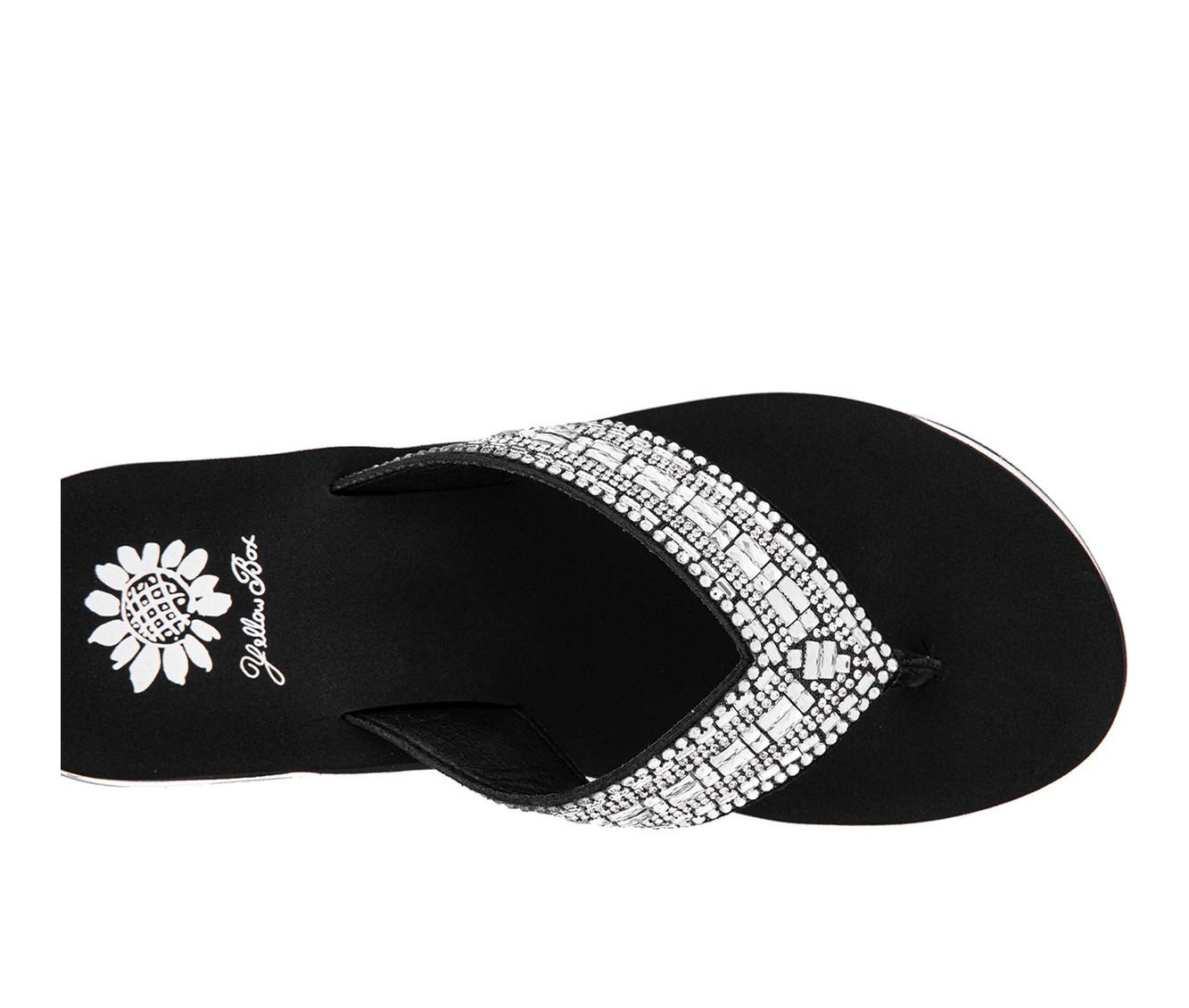 Women's Yellow Box Sunvale Wedge Flip-Flops